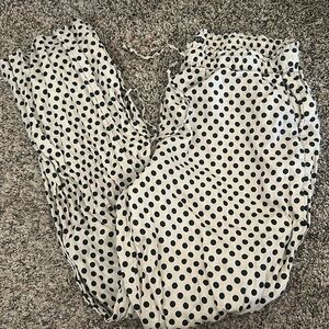 Jcrew Poka Dot pants